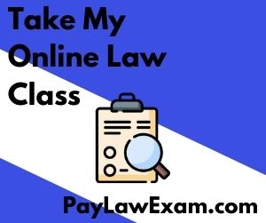 Take My Online Law Class